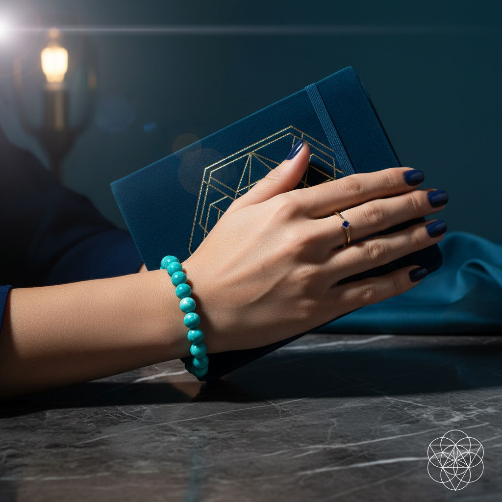 Empire of Her Own – Amazonite Bracelet Lifestyle