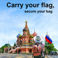 Smart Bag Security Tag - Russia Flag [Pack 2]